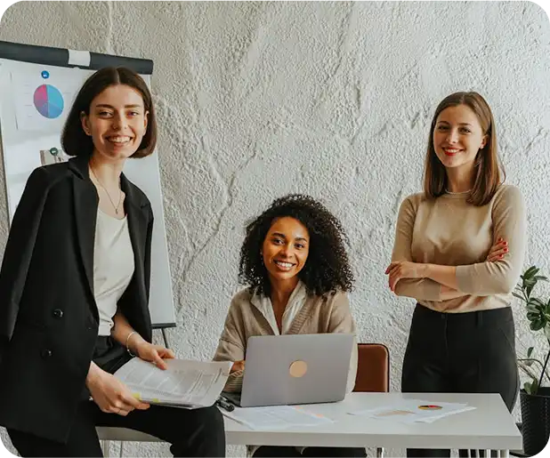 Business team working